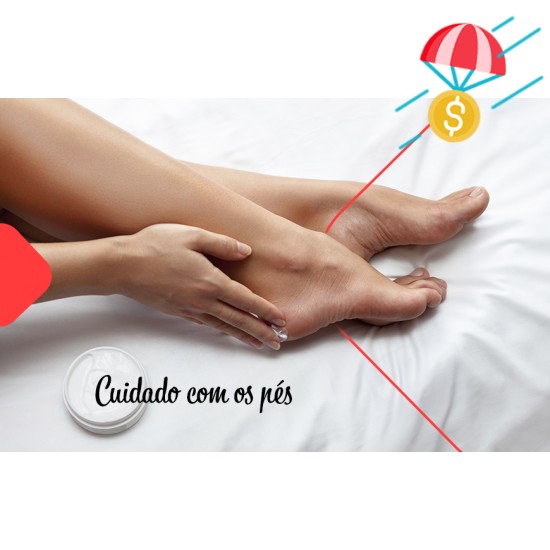Kit de produtos Cuidados para os Pés ( 04Itens)